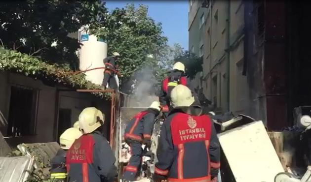 İstanbul Haseki Hastanesi'nde büyük yangın!