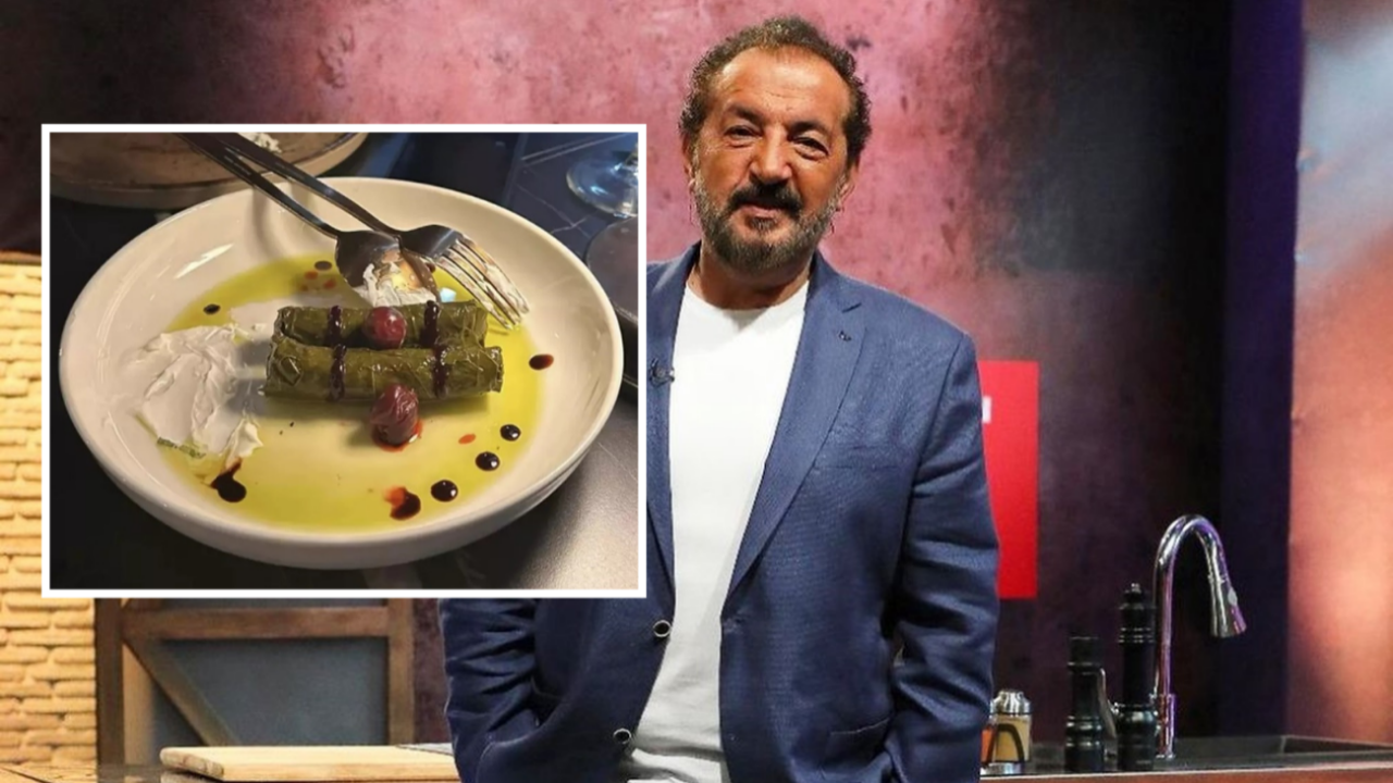 MasterChef jürisi Mehmet Yalçınkaya'nın restoranındaki fiyatlar tartışılmaya devam ediyor! 2 tane vişneli yaprak sarma 550 TL
