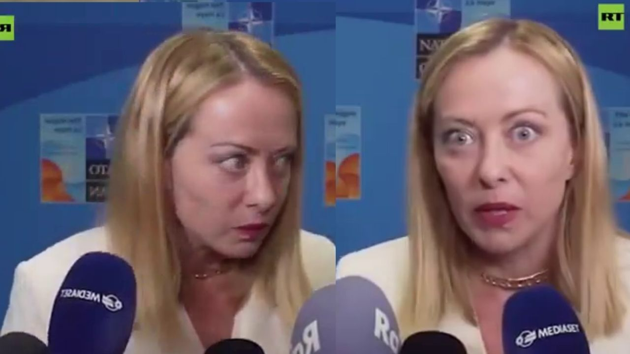 Bir garip Meloni! Kameralara yansıyan tuhaf jestlerin arkasında ne var?
