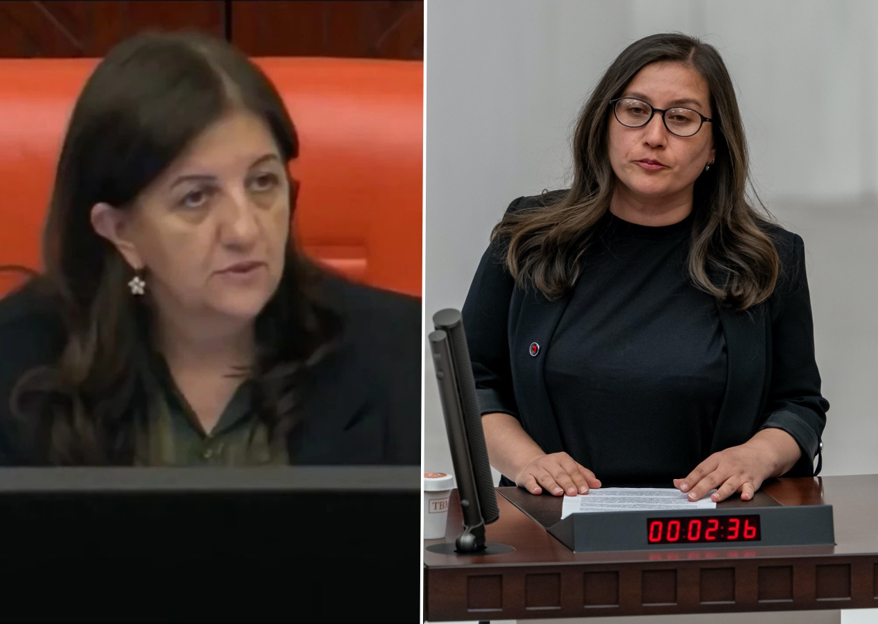 DEM'li vekil  Burcugül Çubuk, Meclis kürsüsünde Kürtçe bela okudu! "Allah belanızı versin" sözü ortalığı karıştırdı!