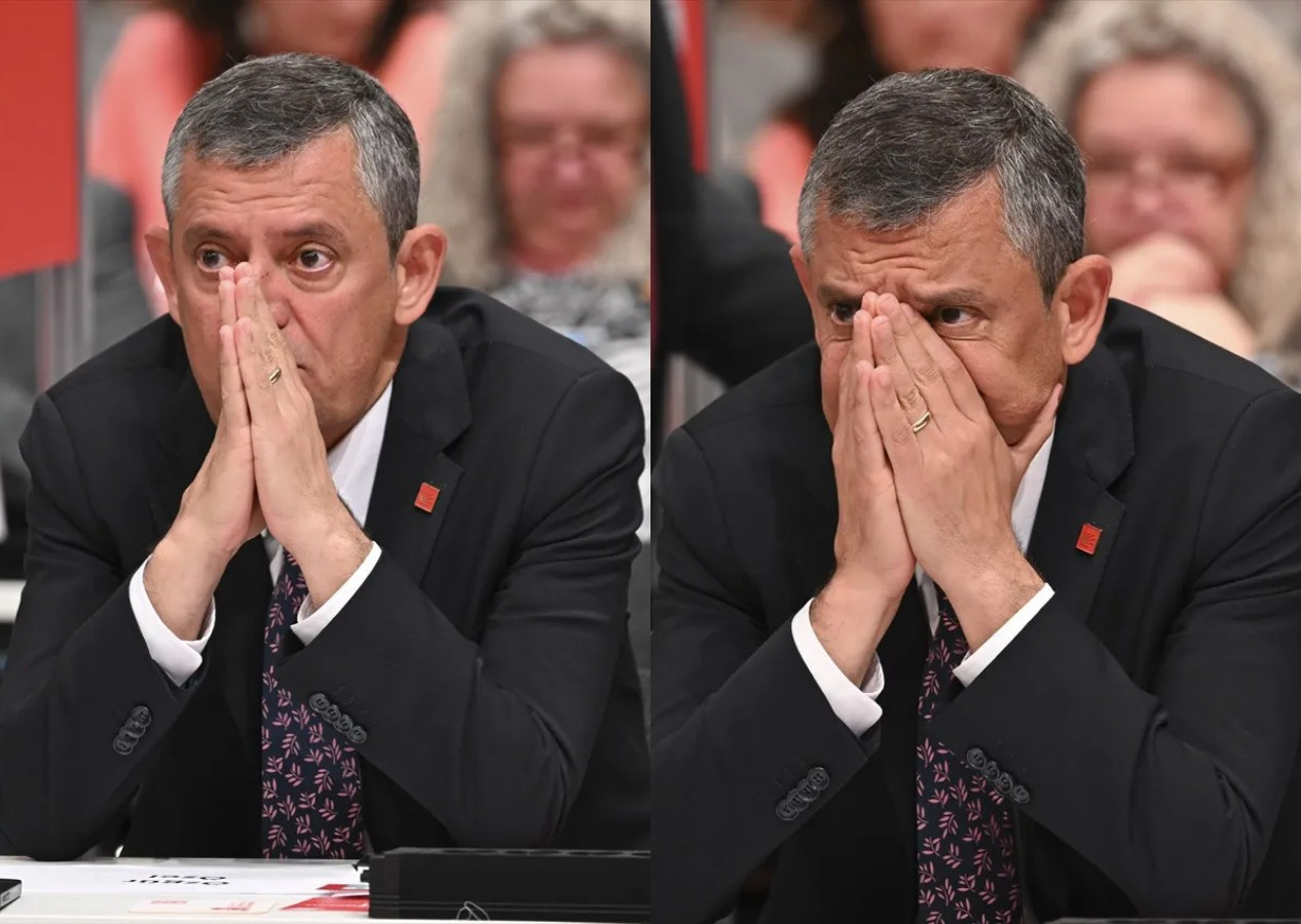Almanya'da SPD Kongresi’ne katılan Özgür Özel'in düşünceli halleri gündem oldu