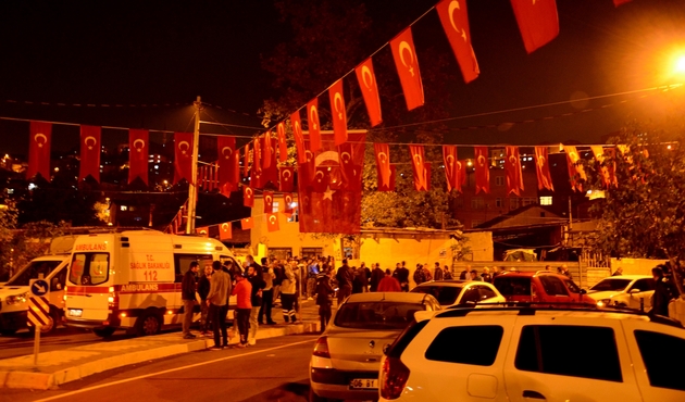 Şehit ateşi İstanbul'a düştü...