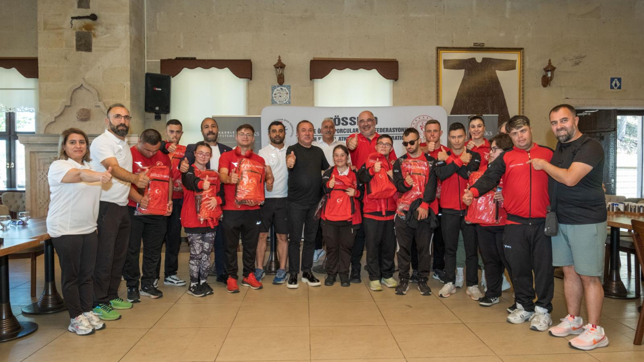 Özel milli sporculara özel sektör desteği! 2025 Avrupa Down Sendromlular Atletizm, Masa Tenisi ve Tenis Şampiyonası Prag’da başlıyor