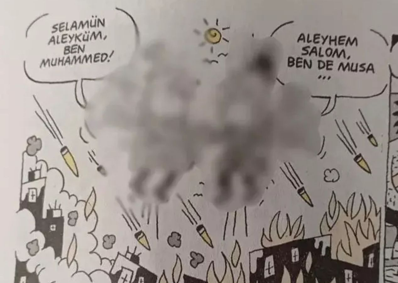 Sözde mizah! Resmen alçaklık! Leman Dergisi'nden peygamber efendimize skandal saldırı