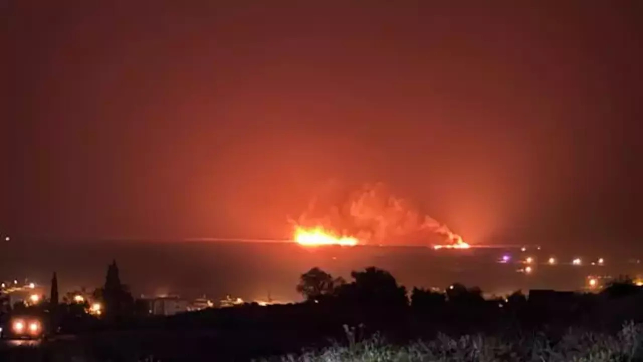 Koruma altında bulunan Göksu Deltası'nda korkutan yangın!