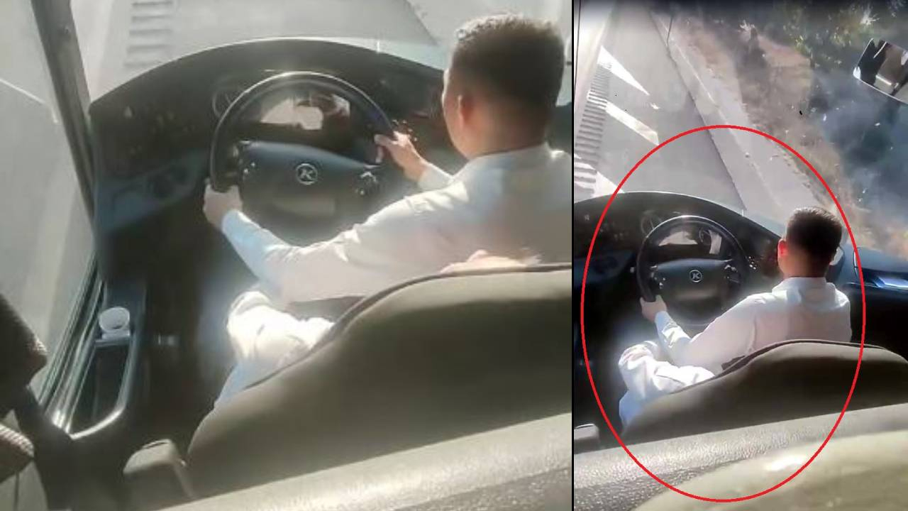 Kaptan şoför direksiyon başında bayıldı, kahraman muavin yolcuların hayatını kurtardı