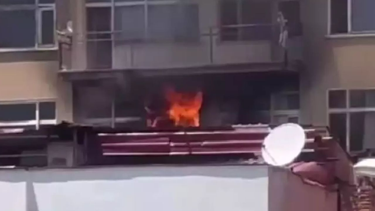 Aksaray'da yangın! Apartmanda can pazarı: Mahalle ayağa kalktı!