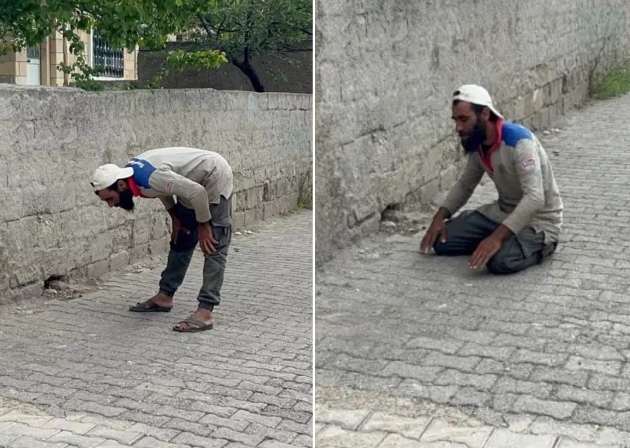 Denetimden kaçarken yakalandı, polis gelince namaza durdu! Namaz sonrası 23 bin TL ceza yedi...