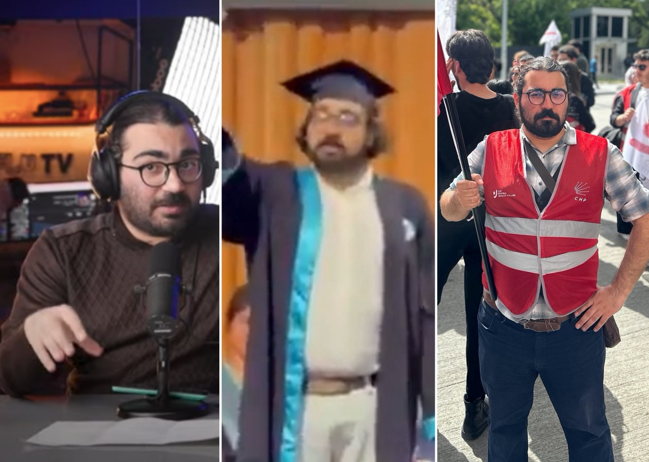Boğaziçi’ndeki diploma provokatörü Doruk Dörücü, Flu TV’de “katliam” çağrısı yapan ekipte! CHP Gençlik Kolları yöneticisi çıktı...