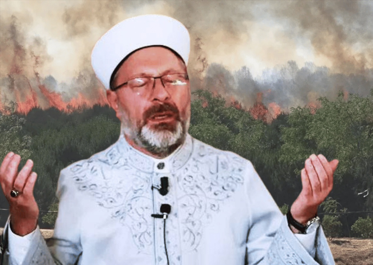 Ali Erbaş duyurdu: Orman yangınları için eller duaya açılacak