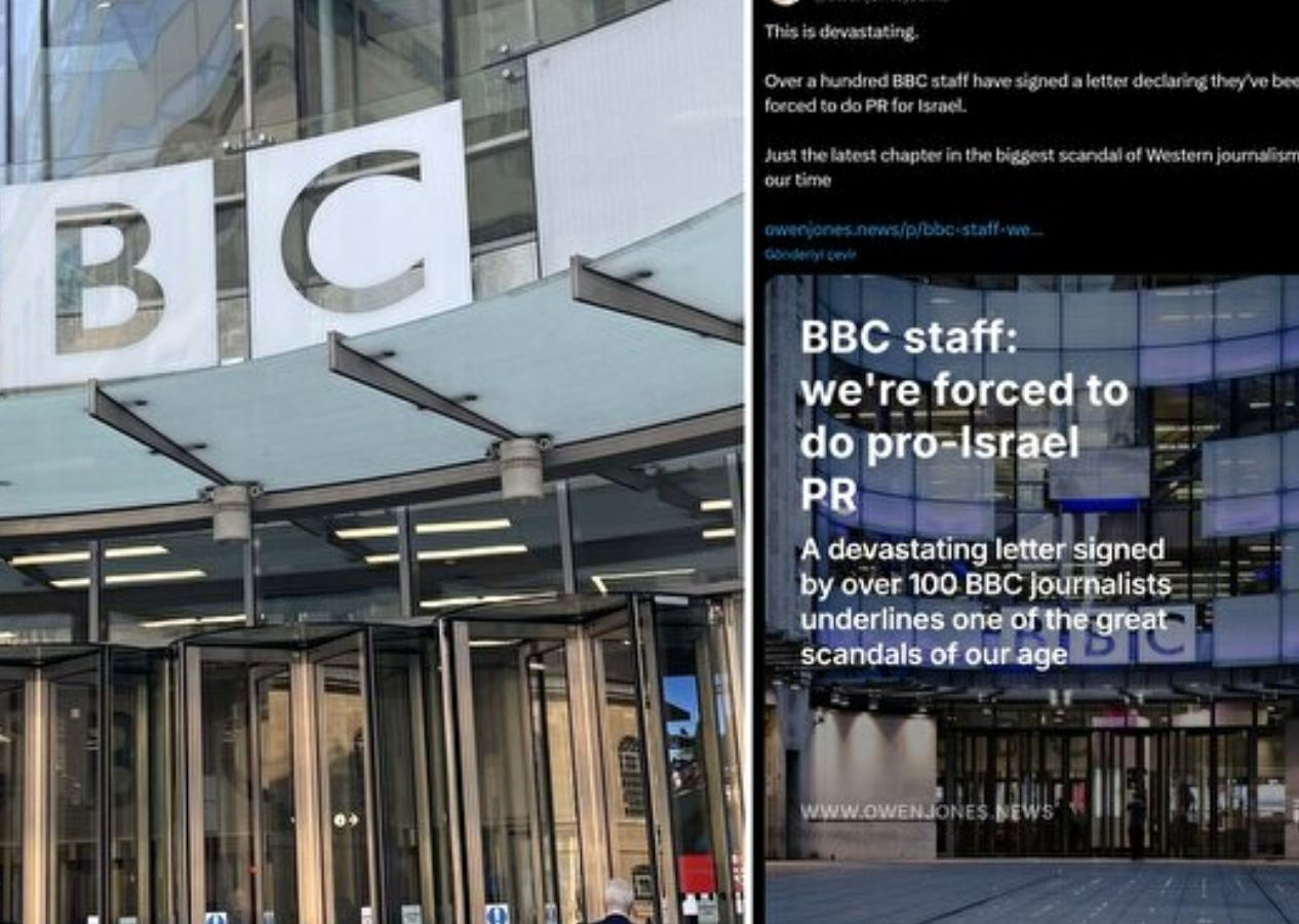 İsrail'in borazanı BBC! Yüzlerce çalışan kurumun siyonistlere hizmet ettiğini itiraf etti