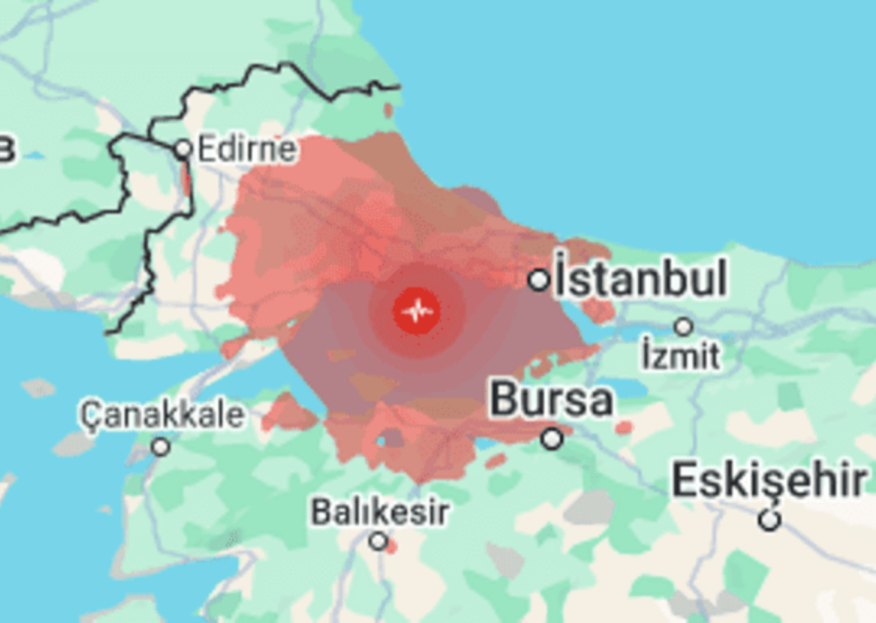 AFAD, İstanbul'da hissedilen depremin büyüklüğünü 3.8 olarak açıkladı! Merkez üssü: Silivri!