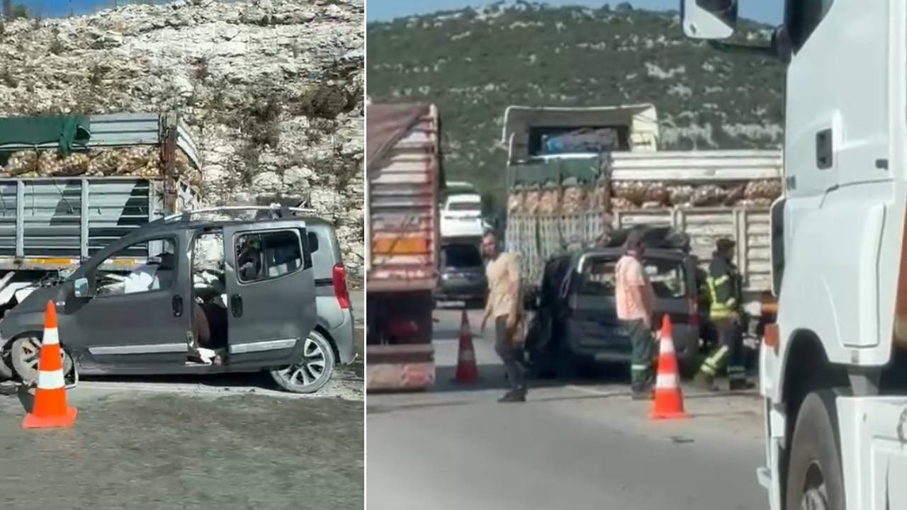 Adana Pozantı'da korkunç kaza! TIR'ın altına giren araçtaki 5 kişi hayatını kaybetti