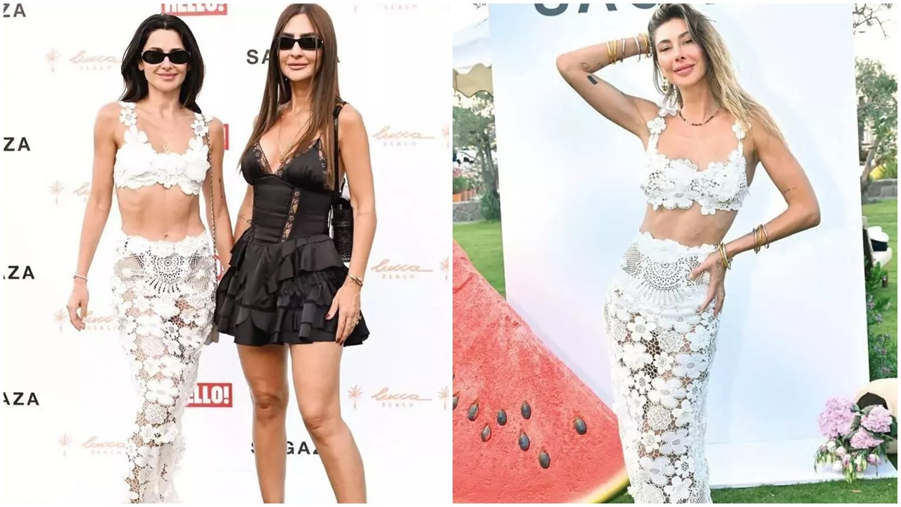 Şeyma Subaşı ve Nesrin Cavadzade bir davette pişti oldu