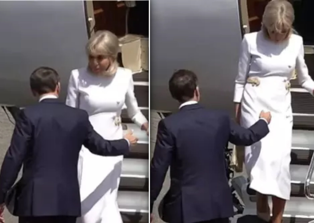 Yine uçak yine kriz... Tokatlama krizi sonrası Macron'a eşinden bir soğuk duş daha!