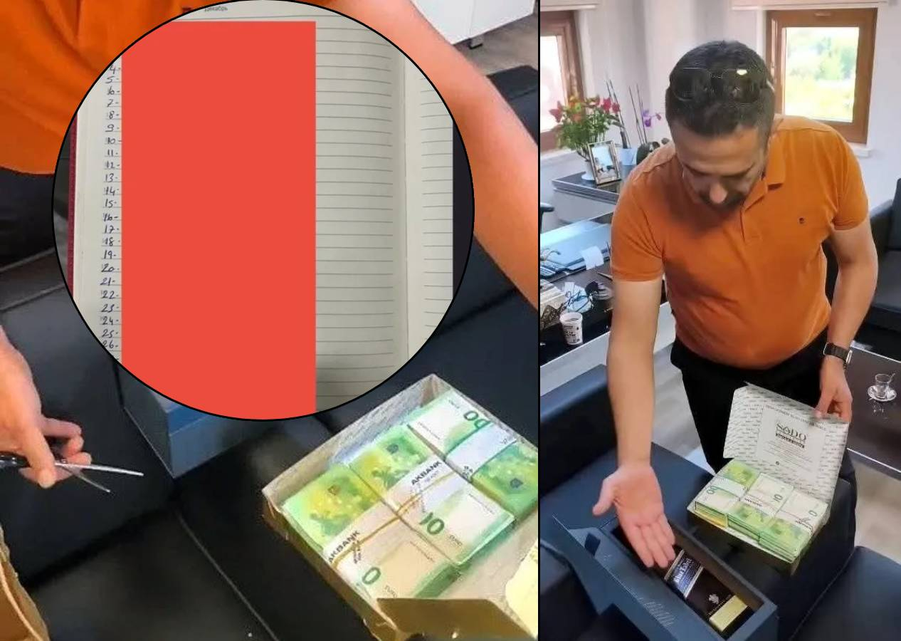 Manavgat Belediye Başkan Yardımcısı Engin Tüter'in, aldığı rüşvetlerle ilgili ajanda tuttuğu ortaya çıktı