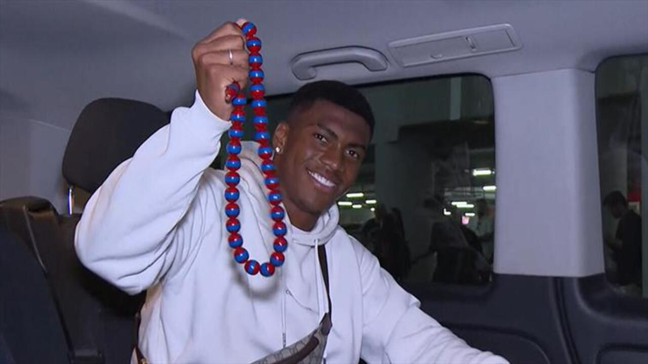 Trabzonspor'un yeni transferi Felipe Augusto Türkiye'ye ayak bastı