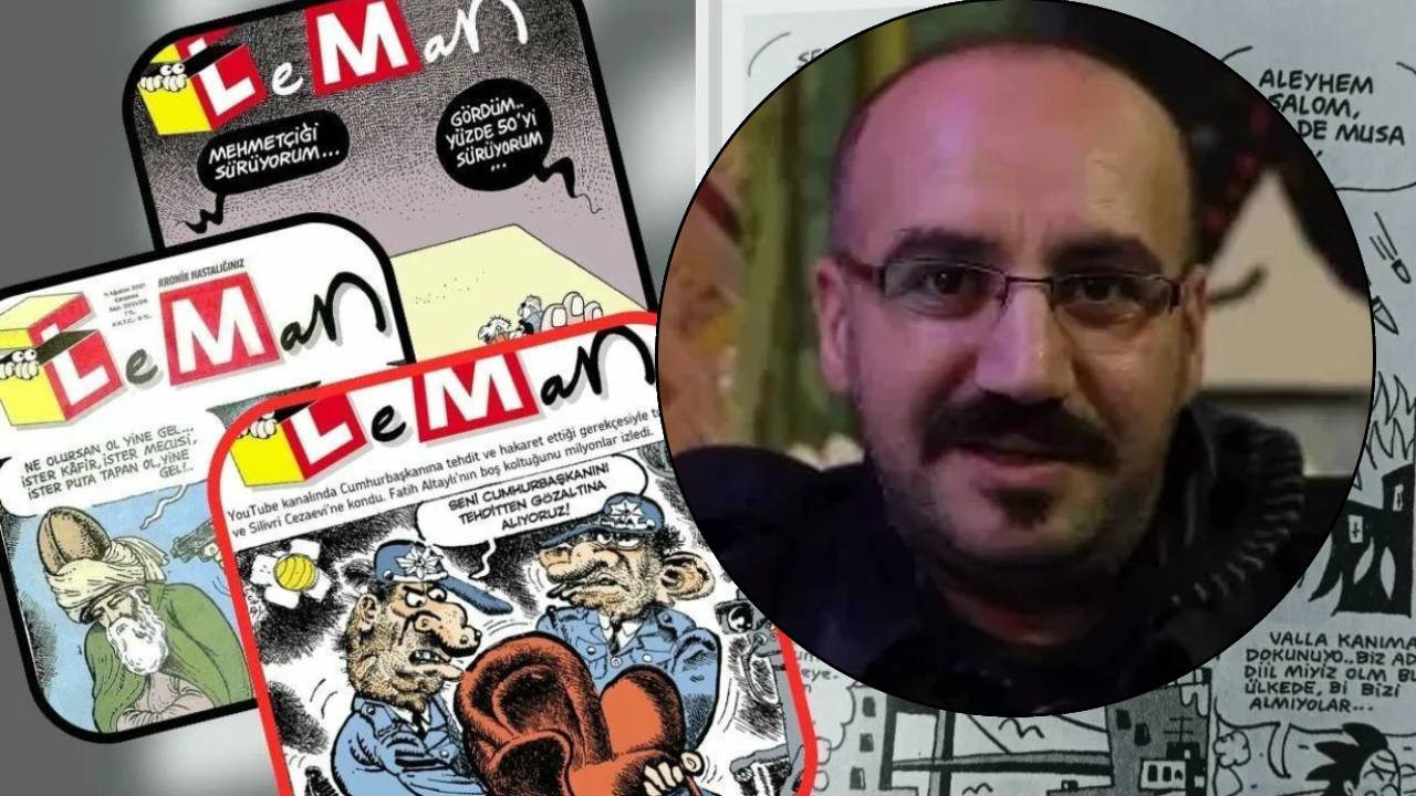 Leman Dergisi yazı işleri müdürü Aslan Özdemir için tutuklandı! Dün gözaltına alınmıştı...
