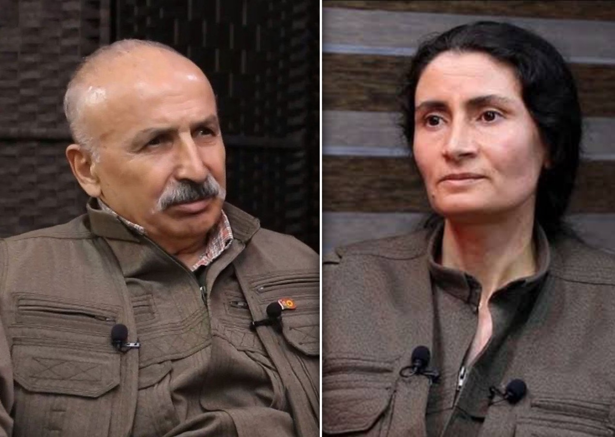 Sözde 2 üst düzey PKK'lı silah bırakma töreninde! Örgüt elebaşlarından Bese Hozat ve Mustafa Karasu da katılıyor...