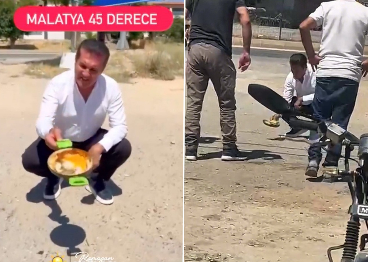 Mustafa Sarıgül'ün 'asfaltta yumurta pişti' videosu kurgu çıktı: Kamera arkası ifşası gündem oldu!
