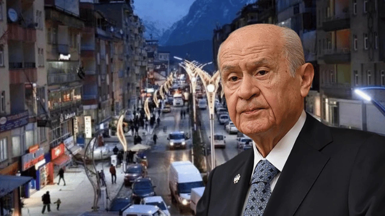 Şırnak Belediyesi'nden Devlet Bahçeli sürprizi!