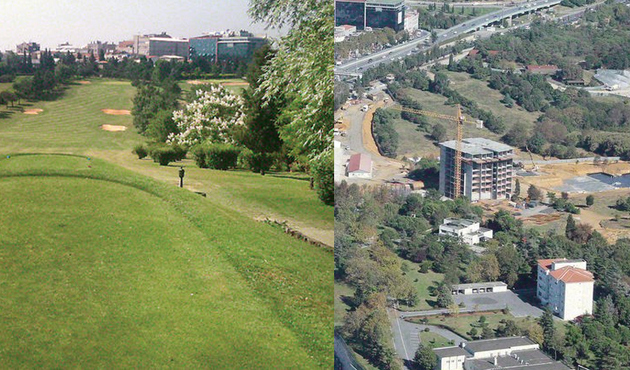 92 yıllık golf sahası askeri lojman oluyor