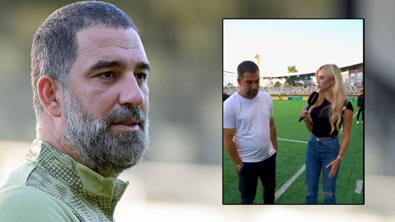 Ahmet Hakan da topa girdi... Röportaj sırasındaki hareketleri gündem olan Arda Turan'a tüyolar