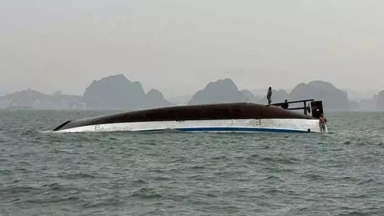 Vietnam'da fırtına dehşeti: Tur teknesi alabora oldu, 18 ölü, 23 kayıp!