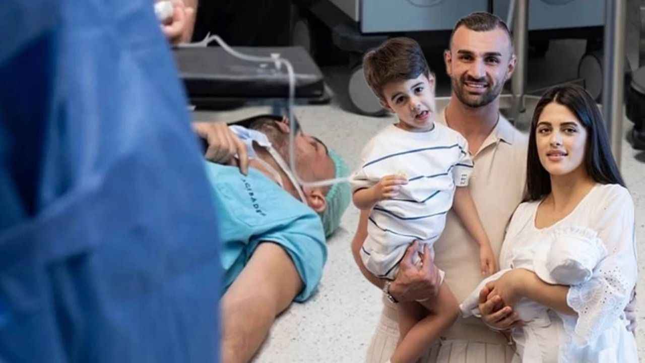 Eşi doğum yaparken bayılmıştı! Serdar Dursun'dan duygusal açıklama: Baba olmak tarif edilemez