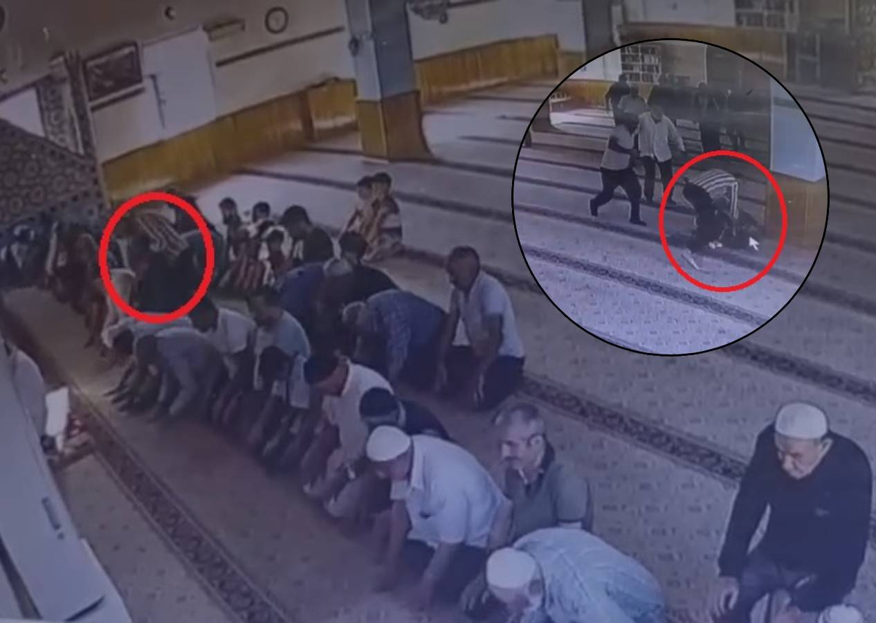 Kayseri'de bir camide tüyler ürperten cinayet! Namaz kılan adamı boğazını keserek öldürdü