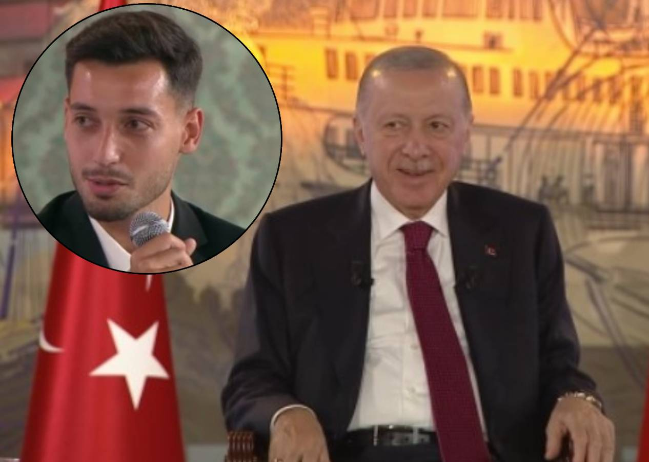 Dolmabahçe Sarayı'nda sigara zirvesi! Cumhurbaşkanı Erdoğan gençlerle ve milli sporcular bir araya geldi.