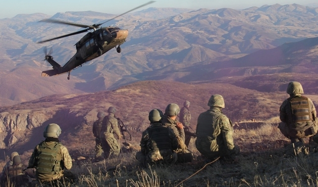 PKK'ya ağır darbe! 45'i ölü 64 terörist...