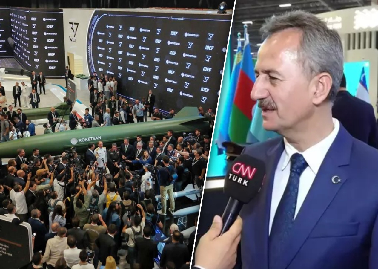 Savunmada yerli rüzgar: IDEF 2025’te Tayfun-4 sahneye çıktı! Haluk Görgün: Türkiye’nin caydırıcılık kapasitesine büyük katkı sağlayacak!