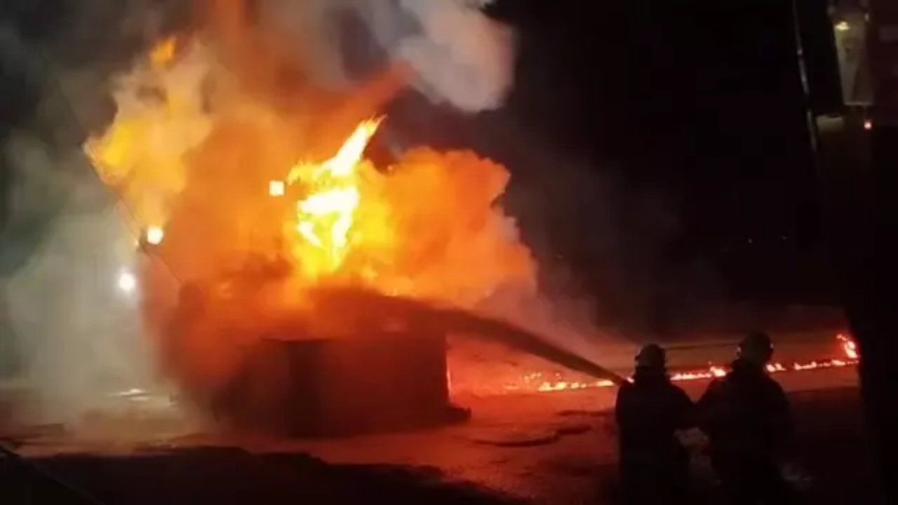Diyarbakır'da petrol kuyusunda patlama: 2’si ağır 7 işçi yaralı, tesis alev alev yandı