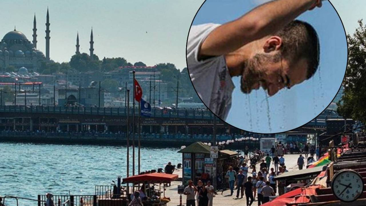 İstanbul'da sıcaktan ve nemden nefes alınmıyor! Nem oranı yüzde 99 ölçüldü, rekor kırıldı