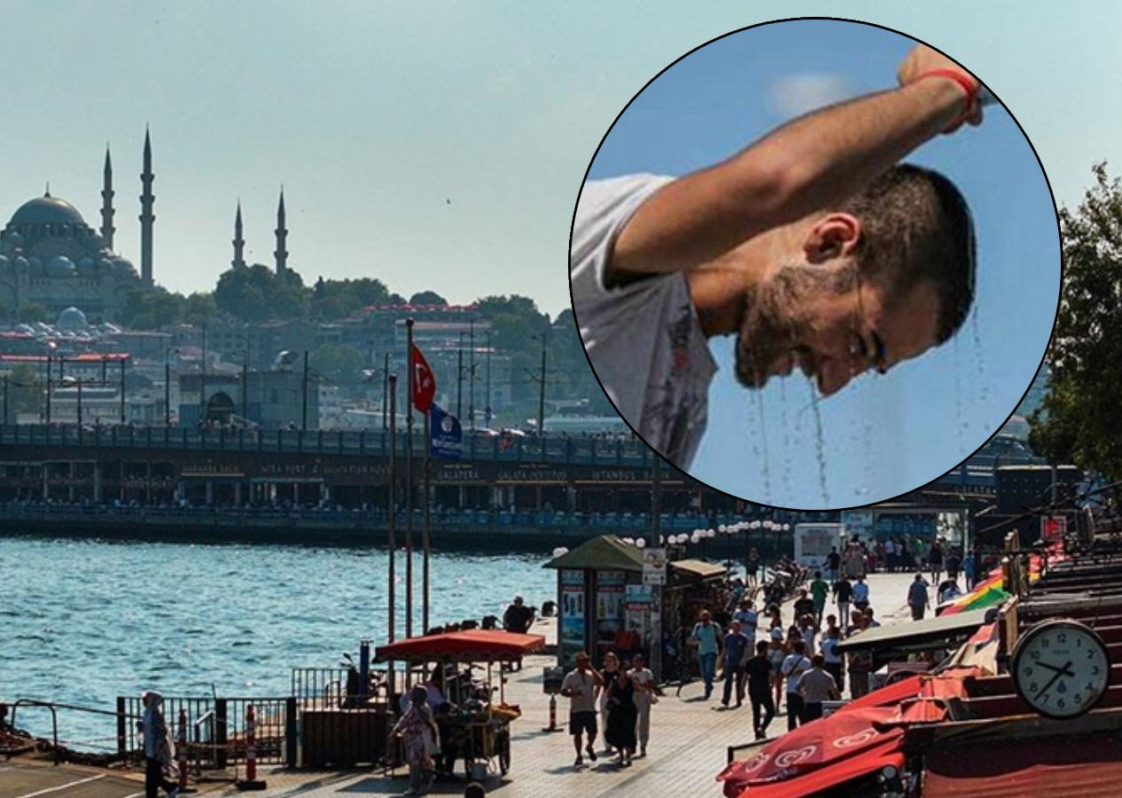 İstanbul'da sıcaktan ve nemden nefes alınmıyor! Nem oranı yüzde 99 ölçüldü, rekor kırıldı