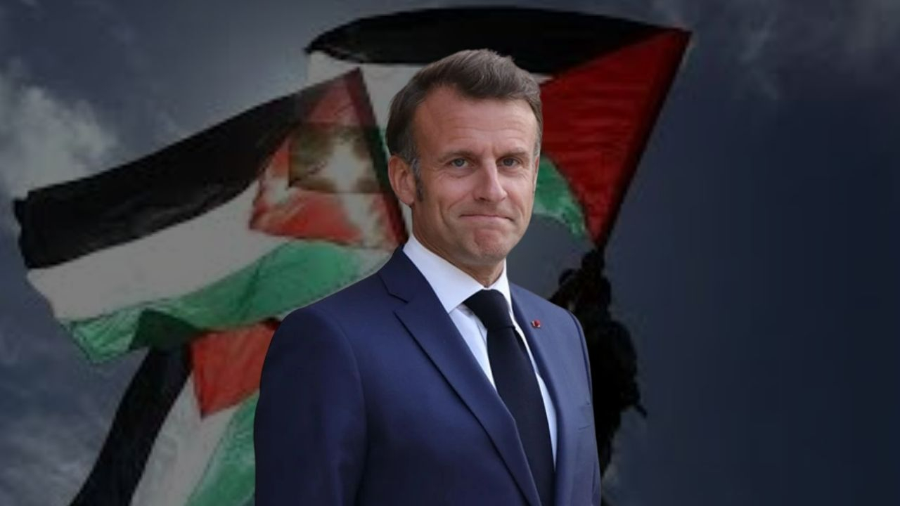 Fransa'dan Filistin hamlesi! Macron tarih vererek duyurdu: Resmen tanınacak!