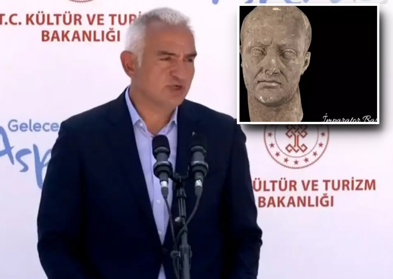 Aspendos’ta tarih yeniden yazılıyor: 40 cm'lik imparator başı gün yüzüne çıkarıldı! Kültür ve Turizm Bakanı Ersoy: Önemli bir dönüm noktası!