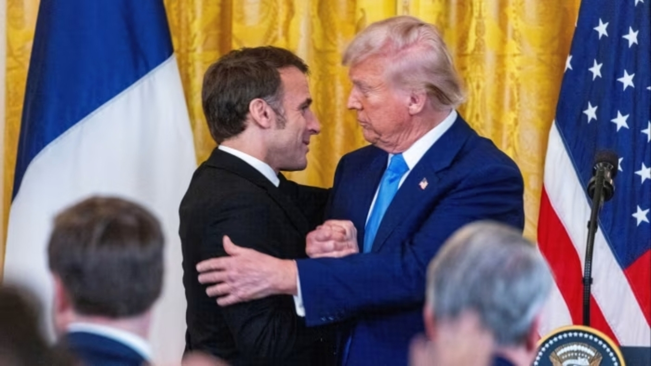 Donald Trump, Emmanuel Macron'un Filistin kararını ti'ye aldı: Onu kim takar!