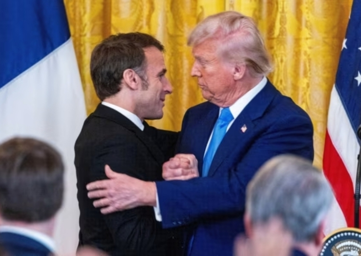 Donald Trump, Emmanuel Macron'un Filistin kararını ti'ye aldı: Onu kim takar!