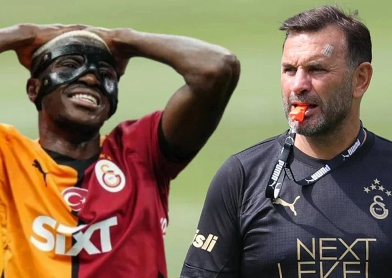 Okan Buruk canlı yayında açıkladı: Osimhen, ayrılıklar ve transfer...