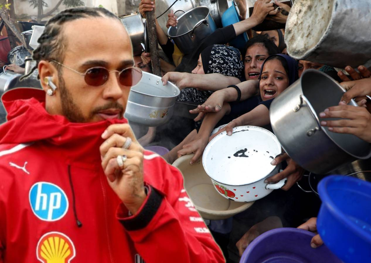 Formula 1 efsanesi Lewis Hamilton'ın Gazze isyanı: Çocuklar açlıktan ölüyor, artık sessiz kalamayız