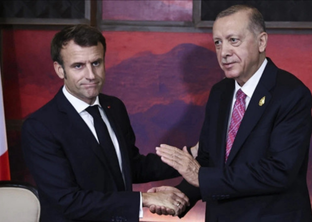 Cumhurbaşkanı Erdoğan'dan Filistin’i tanıyacağını duyuran Macron’a tebrik telefonu!"Acil çözüm şart"