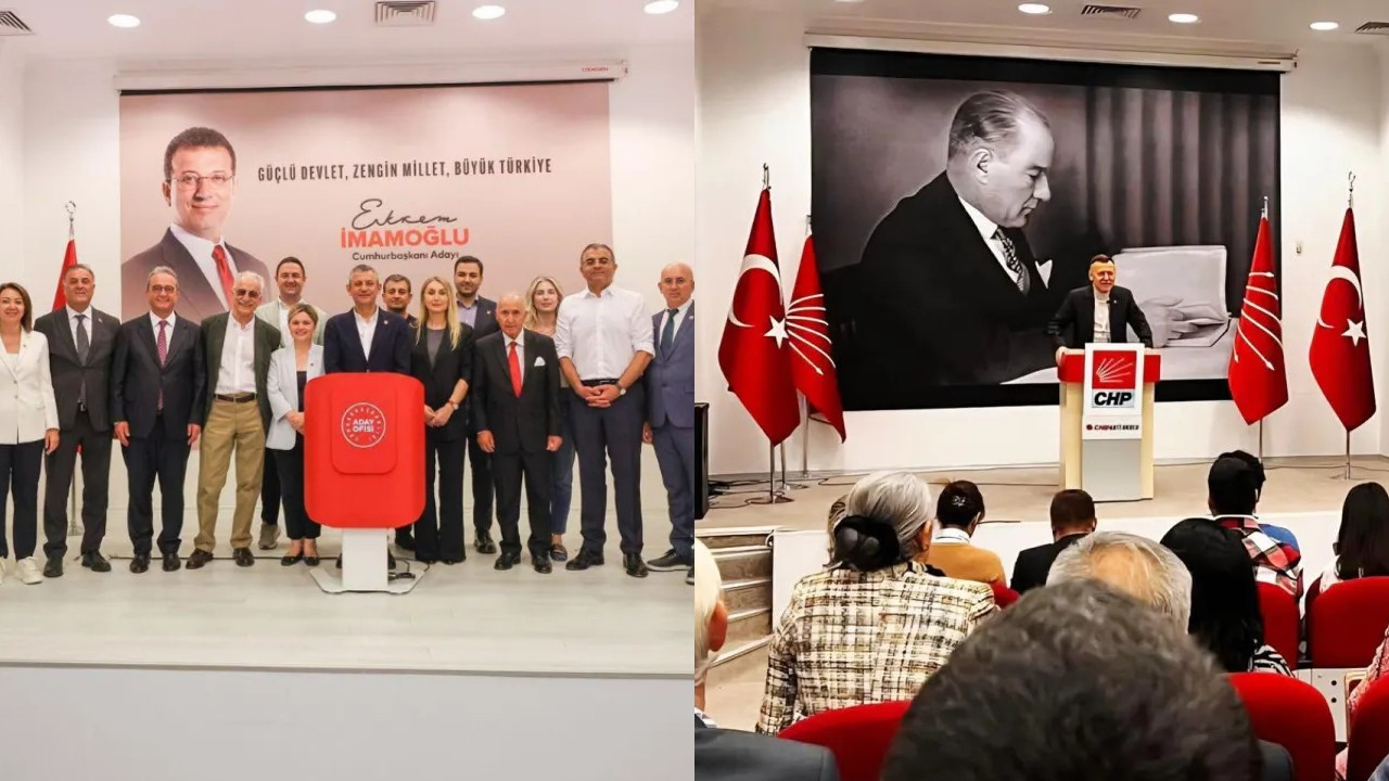 CHP'den tepki çeken eylem: Atatürk portresi kaldırıldı, İmamoğlu resmi koyuldu!