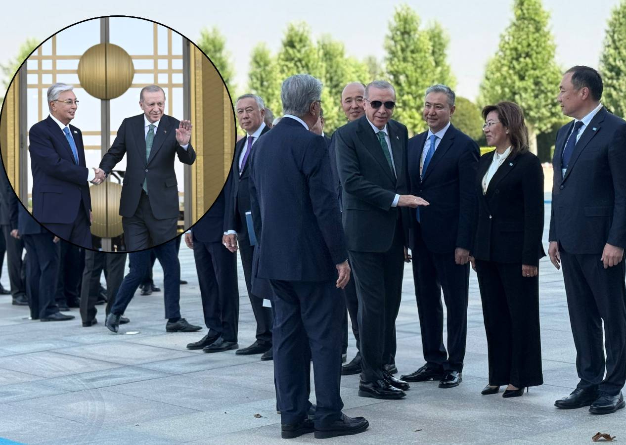 Kazakistan Cumhurbaşkanı Tokayev'e Türkiye Cumhuriyeti Devlet Nişanı verildi