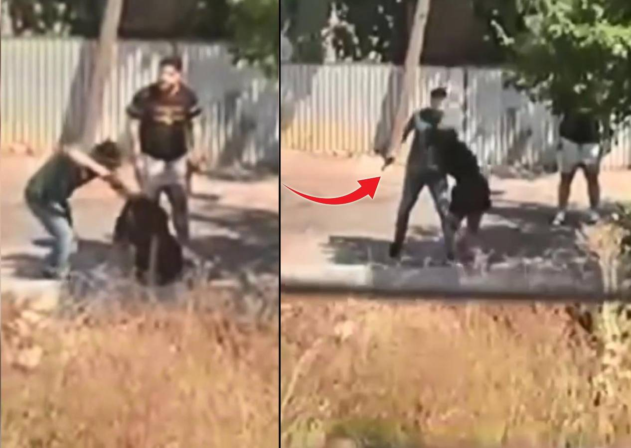 Ümraniye'de sokak ortasında maganda dehşeti! Genç kadını elinden zor kurtardılar