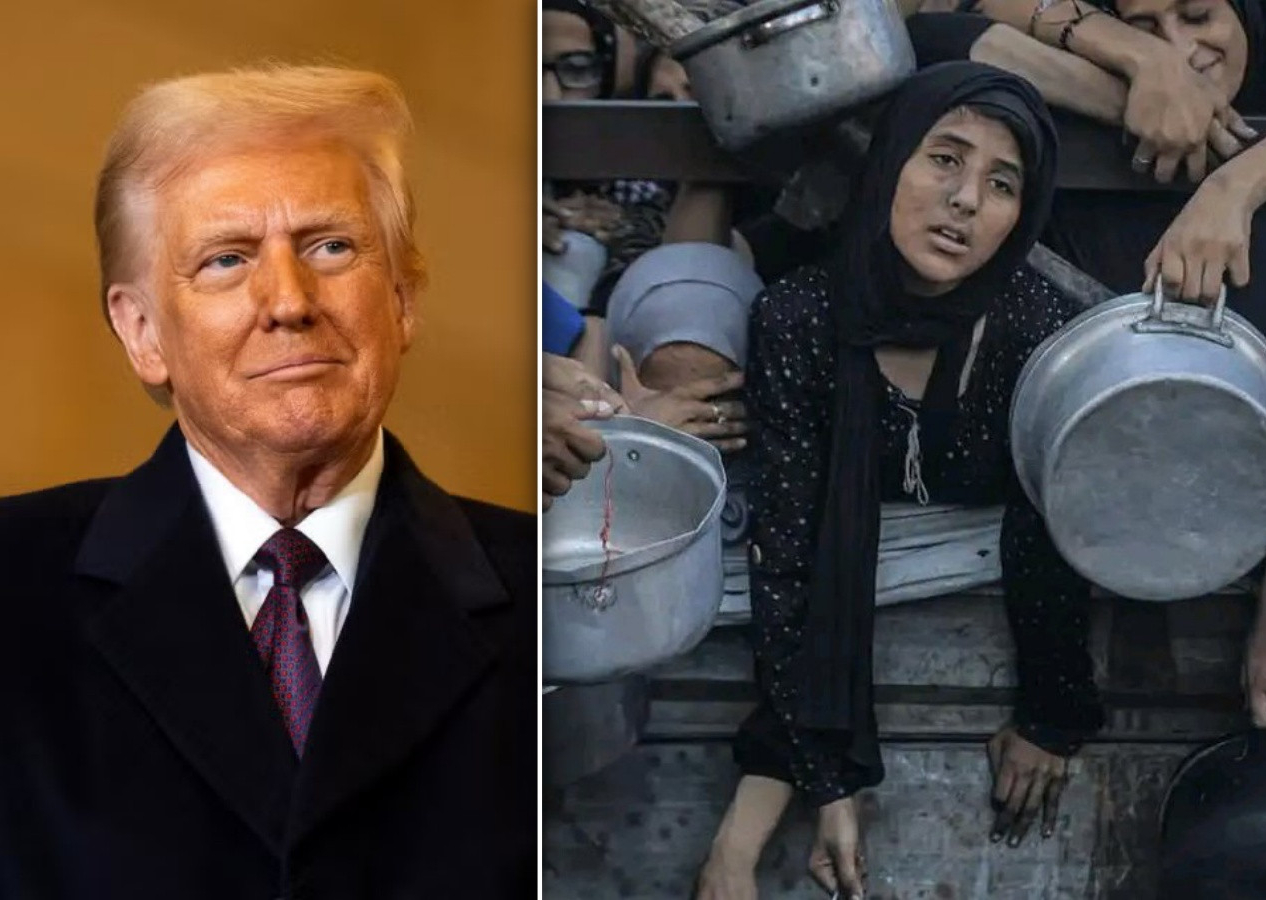 Trump’tan Gazze için tepki çeken sözler: Televizyona göre çocuklar aç görünüyor! Çok para verdik, kimse teşekkür etmedi...
