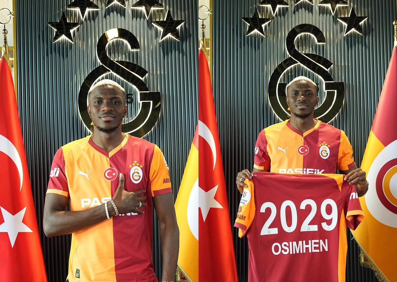 Victor Osimhen resmen Galatasaray'da! Maliyeti de açıklandı...