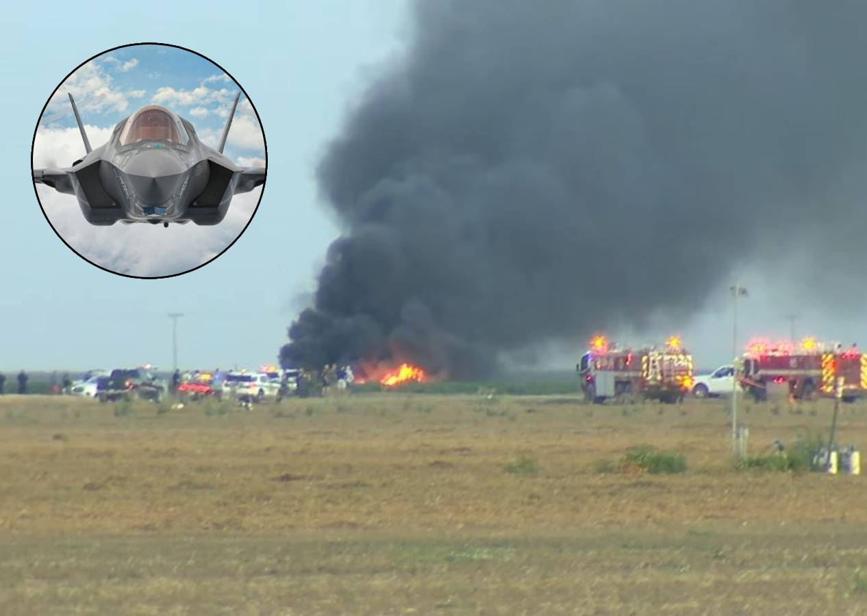 ABD'de F-35 savaş uçağı tarlaya düştü! Bu yıl gerçekleşen ikinci F-35 kazası...