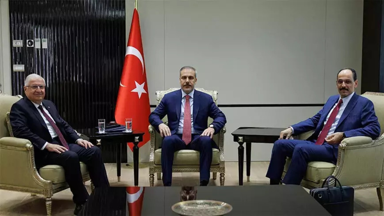 Dışişleri'nde kritik zirve! Bakanlar, MİT Başkanı İbrahim Kalın ile görüştü